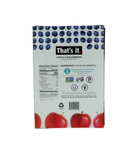That's It Fruit Bar - Apple and Blueberry 12 Count - 1.2 oz image 2