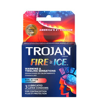 Trojan Fire & Ice  LUBRICANT 6 Count -  Pack of 3 image 0