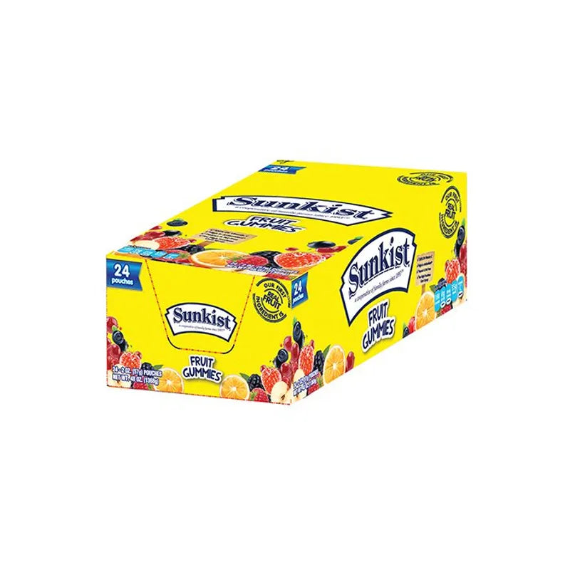 Sunkist Gummy Mix Fruit 24 Count - 2 oz image 0