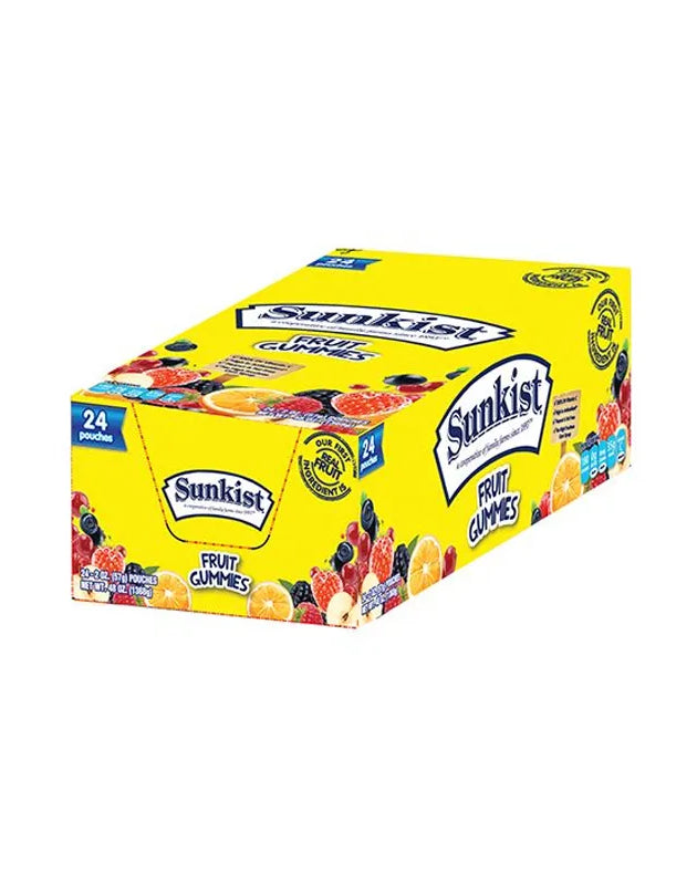 Sunkist Gummy Mix Fruit 24 Count - 2 oz image 0