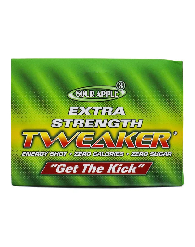 Tweaker Sour Apple Energy Extra Strength 12 Count - 2 oz image 0