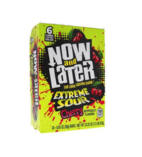 Now Later Changemakers Bars Xtreme Sour Cherry Count 24 - 6 Pieces image 1