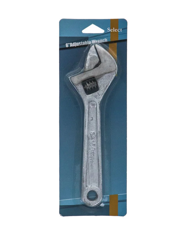 6 Inch Adjustable Wrench - 1 Count Only image 0