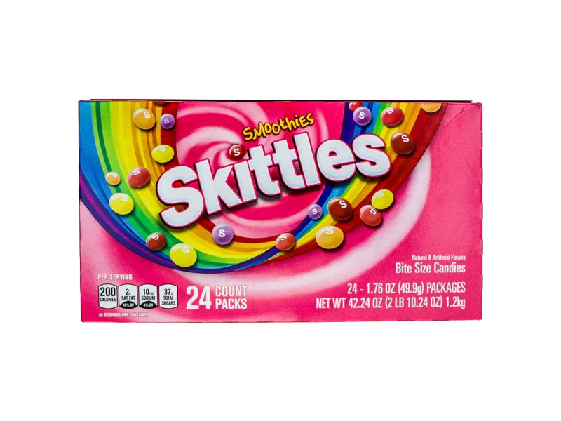 Skittles Standard Smoothies 24 Count - 1.76 oz image 0