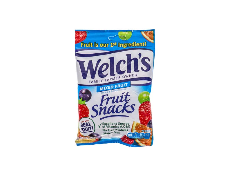 Welchs Peg Fruit Snack Mix Fruits 12 Count - 5 oz image 0