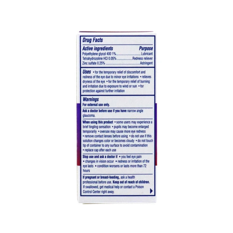 Visine Red Eye Total Comfort Multi-Symptom Eye Drops 1 Count - 2 oz image 1