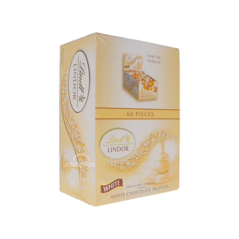 Lindt Lindor White Chocolate Truffles 60 Count - 25.4 oz image 1
