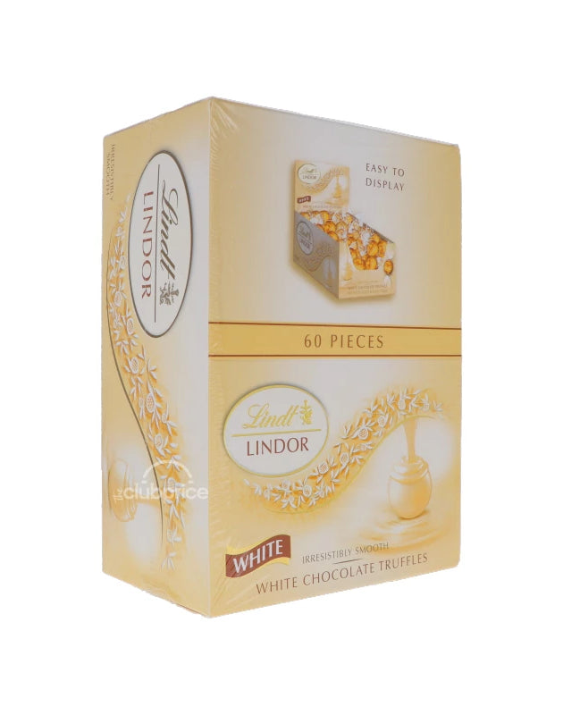 Lindt Lindor White Chocolate Truffles 60 Count - 25.4 oz image 0