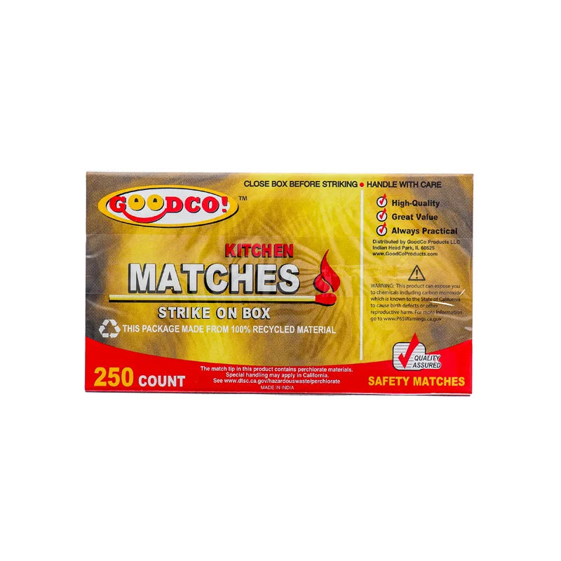 Goodco Kitchen Matches 250 Count - (Pack of - 2) image 0