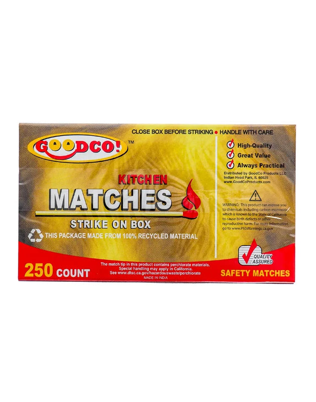 Goodco Kitchen Matches 250 Count - (Pack of - 2) image 0