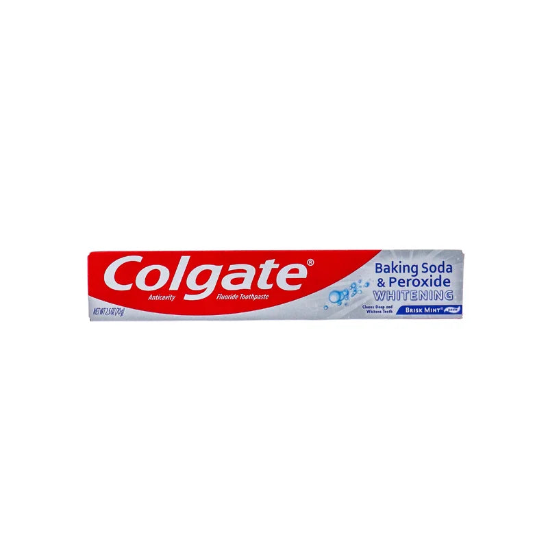 Colgate Baking Soda and Peroxide Whitening Toothpaste 2.5 oz image 0