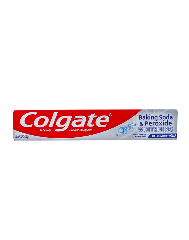 Colgate Baking Soda and Peroxide Whitening Toothpaste 2.5 oz image 0