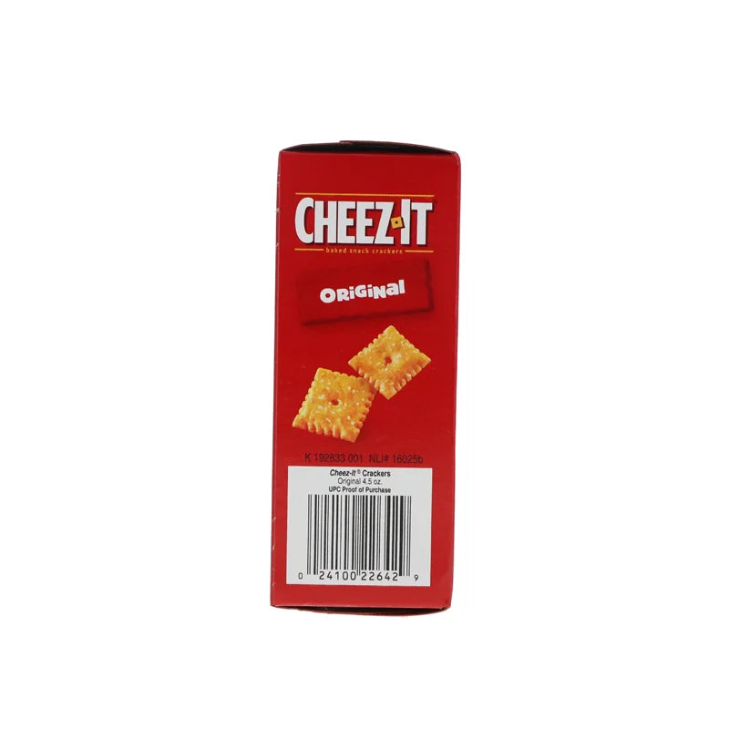 Cheez-It Cheese Crackers, Original - 4.5 oz image 1
