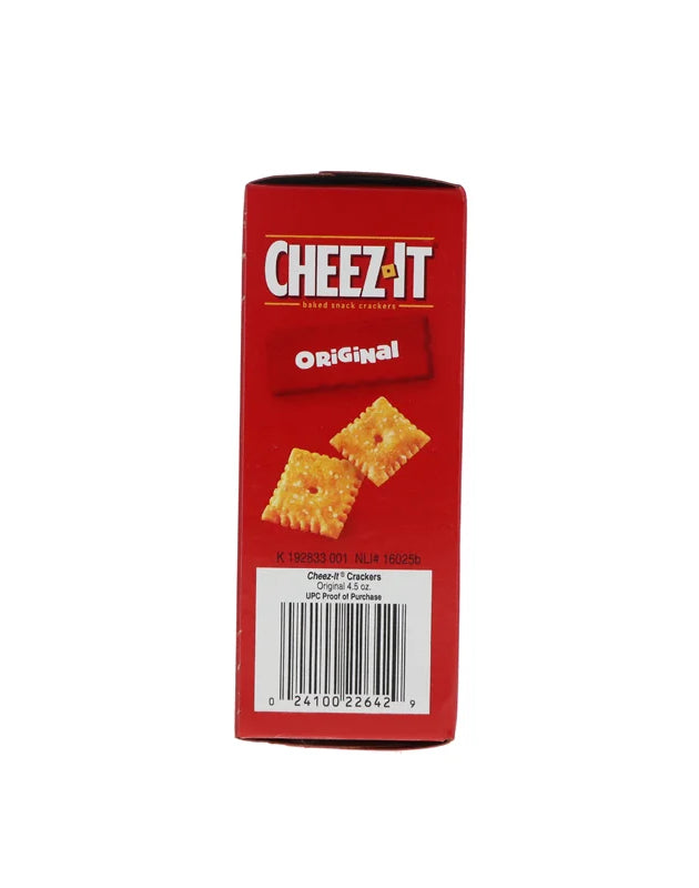 Cheez-It Cheese Crackers, Original - 4.5 oz image 0