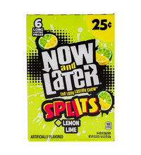 Now & Later 25c Splits Lemon Lime Candy 24 Count - 6 Pieces image 0