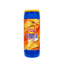 Lay's Stax Cheddar Flavored Potato Crisps - 5.5 oz Canister image 0