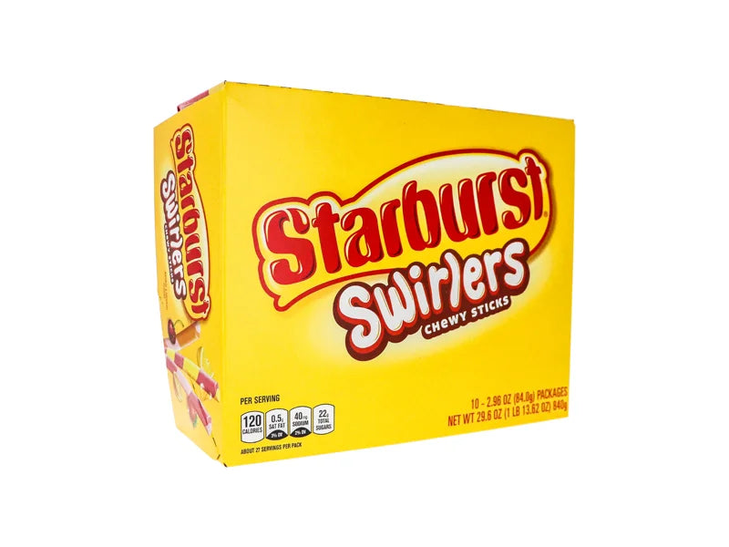 Starburst Swirlers King Size 10 Count - 2.96 oz image 1