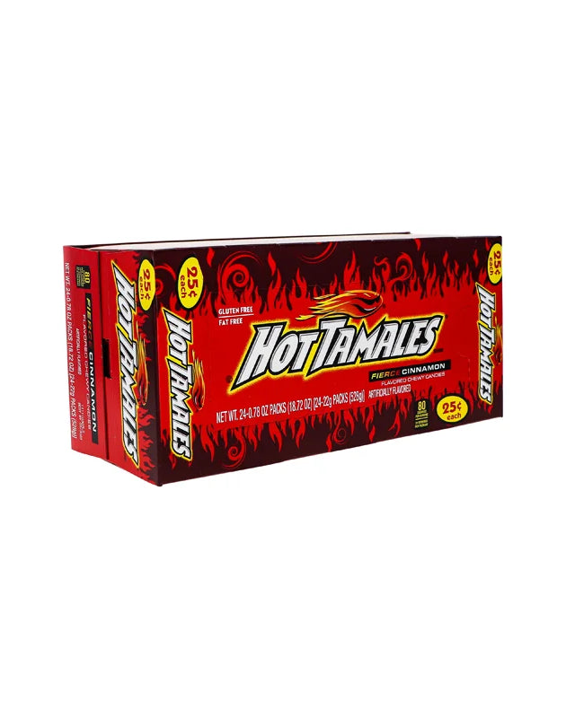 Hot Tamales 25C Fierce Cinnamon 24 Count - 0.78 oz image 0