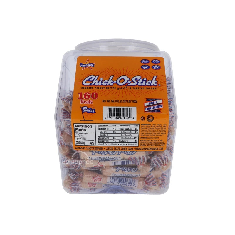 Atkinson's Chick-O-Stick Jar 160 Count image 0