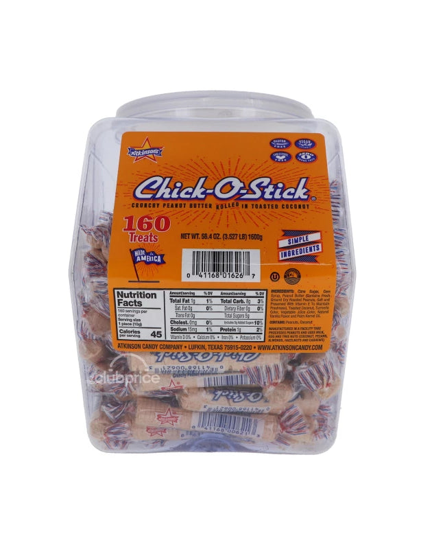 Atkinson's Chick-O-Stick Jar 160 Count image 0