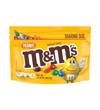 M&m?s Milk Chocolate Peanut Candy, Sharing Size - 10.7 oz Bag | image 0
