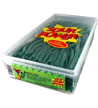 Sour Power Straws Green Apple Straws 200 Count - 49.4 oz image 0
