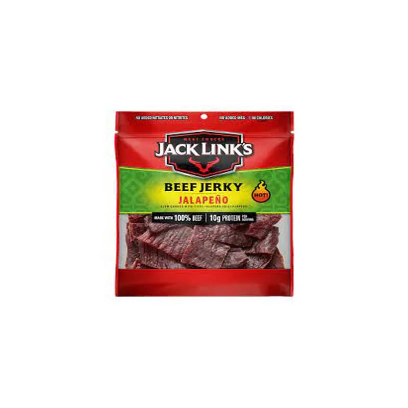 Jack Link Beef Jerky Jalapeno Bag 3.25 oz image 0