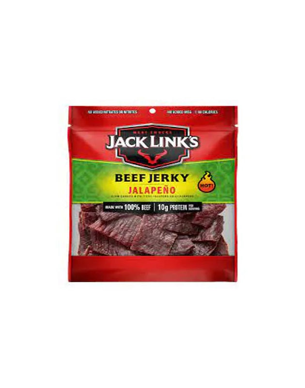 Jack Link Beef Jerky Jalapeno Bag 3.25 oz image 0