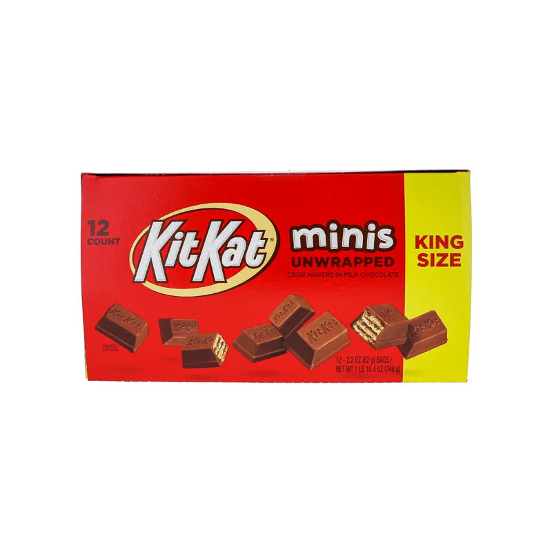 Kit Kat King Size Crisp Wafers Mini 12 Count - 2.2 oz image 0