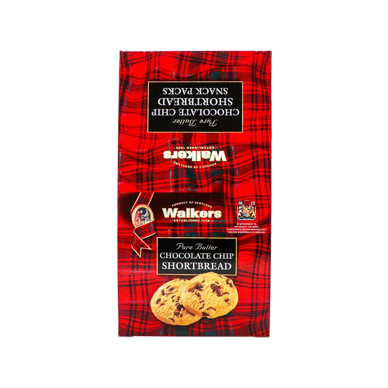 Walkers Pure Butter Shortbread Chocolate Chip Cookie 20 Count - 1.4 oz image 0