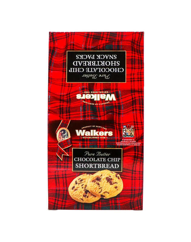 Walkers Pure Butter Shortbread Chocolate Chip Cookie 20 Count - 1.4 oz image 0