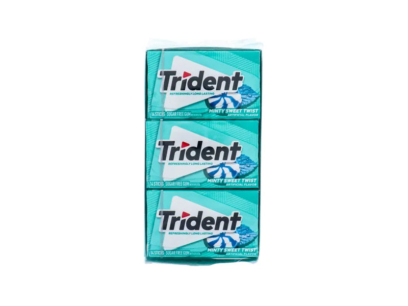 Trident Value Pack Minty Sweet Twist 12 Count - 14 Pieces image 0
