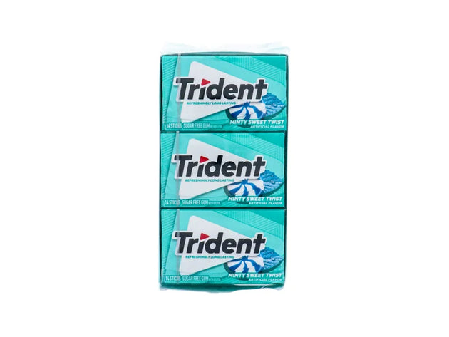 Trident Value Pack Minty Sweet Twist 12 Count - 14 Pieces image 0
