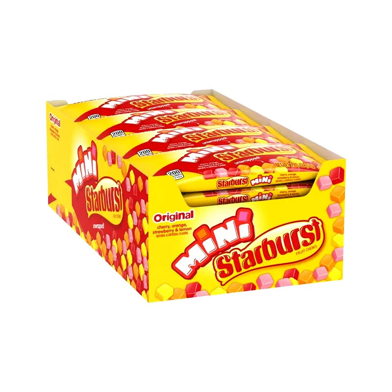 Starburst Minis Original Chewy Candy 24 Count -1.85 oz image 0