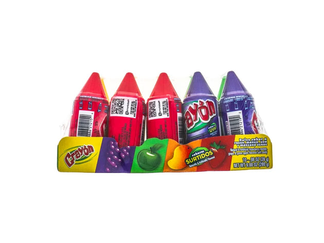 Crayons Candy Tray Assorted Flavor 10 Count - 0.98 oz image 0