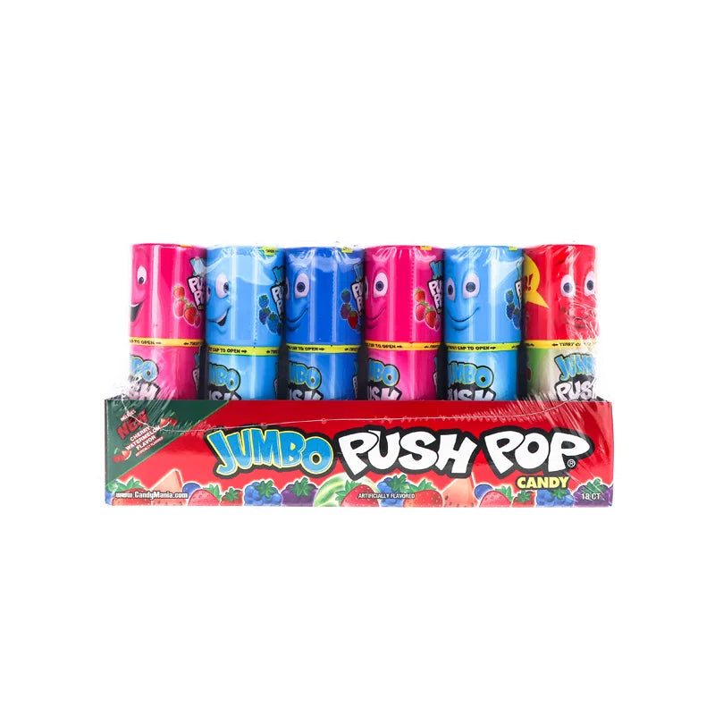 Topps Push Pop Assorted Jumbo 18/1.06Oz image 0