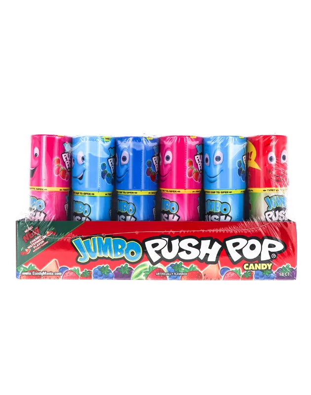 Topps Push Pop Assorted Jumbo 18/1.06Oz image 0