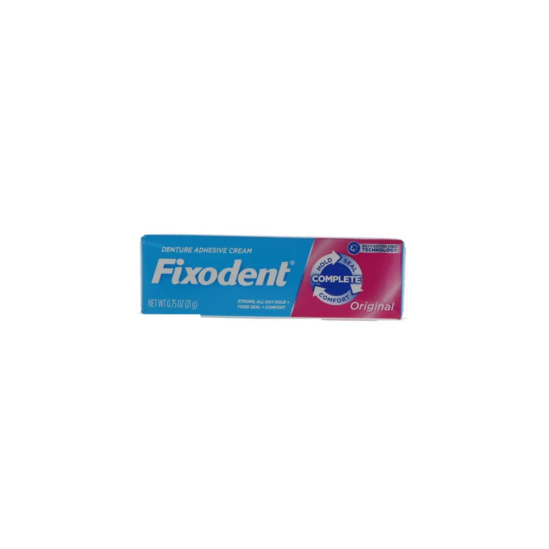 Fixodent Denture Adhesive Cream Original 0.75 oz image 0