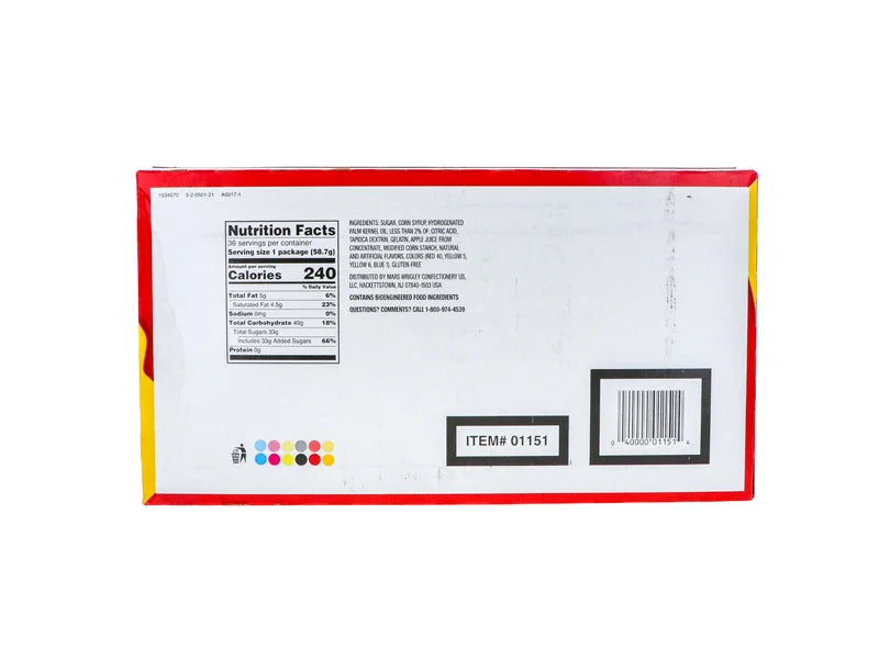 Starburst Fruit Chews Original Chewy Candy 36 Count - 2.07 oz image 2