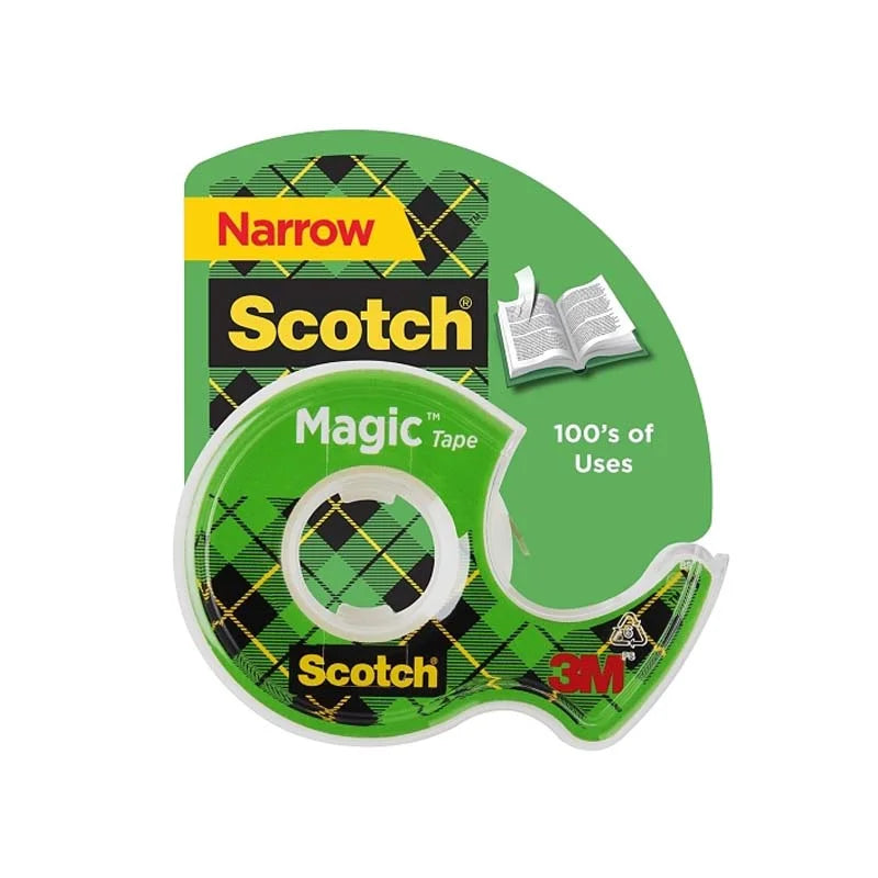 Scotch Transparent Tape Green - 1 Count Only image 0