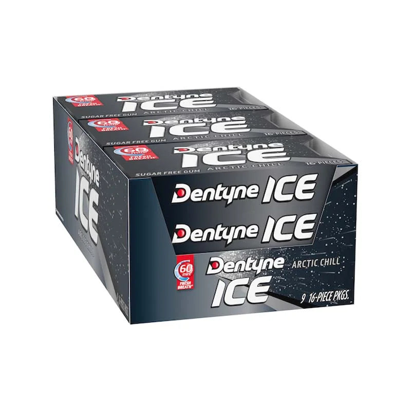 Dentyne Ice Gum Arctic Chill 9 Count - 16 Pieces image 0