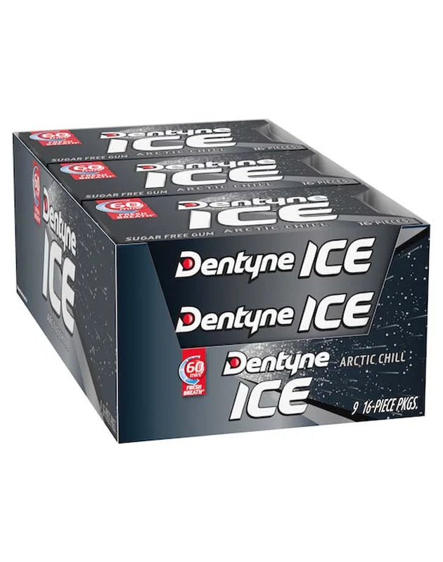 Dentyne Ice Gum Arctic Chill 9 Count - 16 Pieces image 0