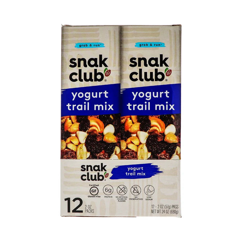 Snak Club Tube Yogurt Nut Mix 12 Count - 2 oz image 0