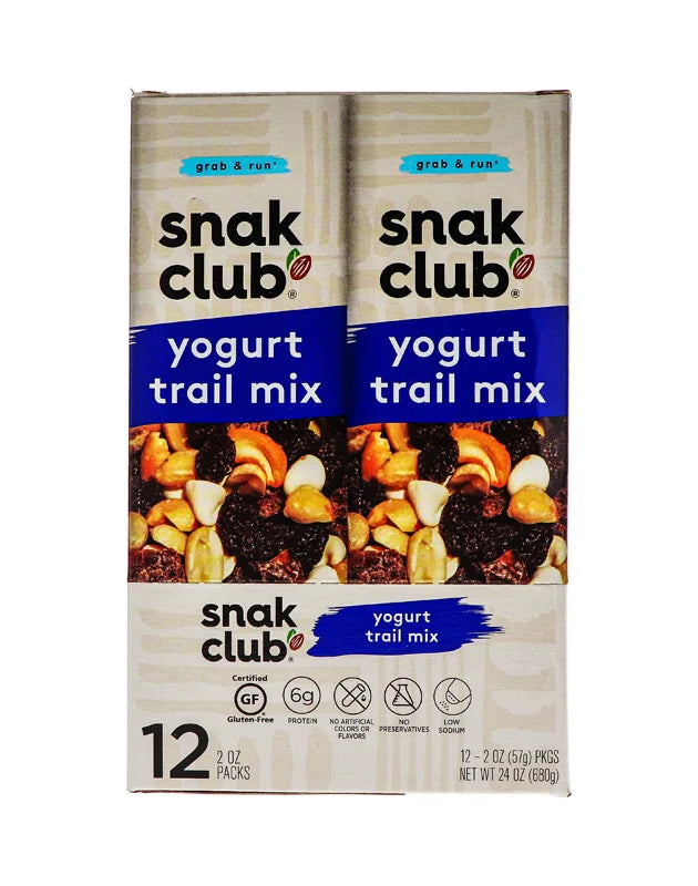 Snak Club Tube Yogurt Nut Mix 12 Count - 2 oz image 0