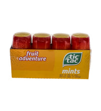 Tic Tac Fresh Breath Mints, Fruit Adventure - Bottle 4 Count - 3.4 oz image 0