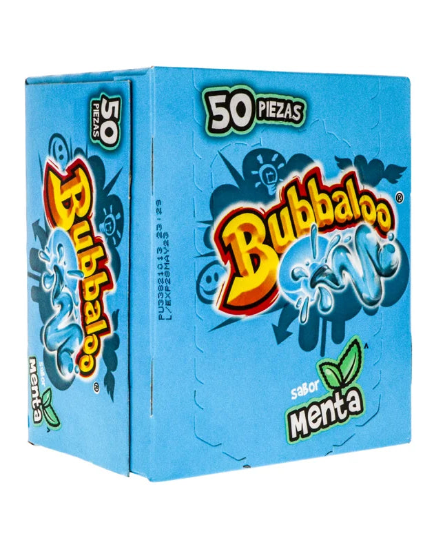 Bubbaloo Chewing Gum Menta (Menthol) 50 Count image 0