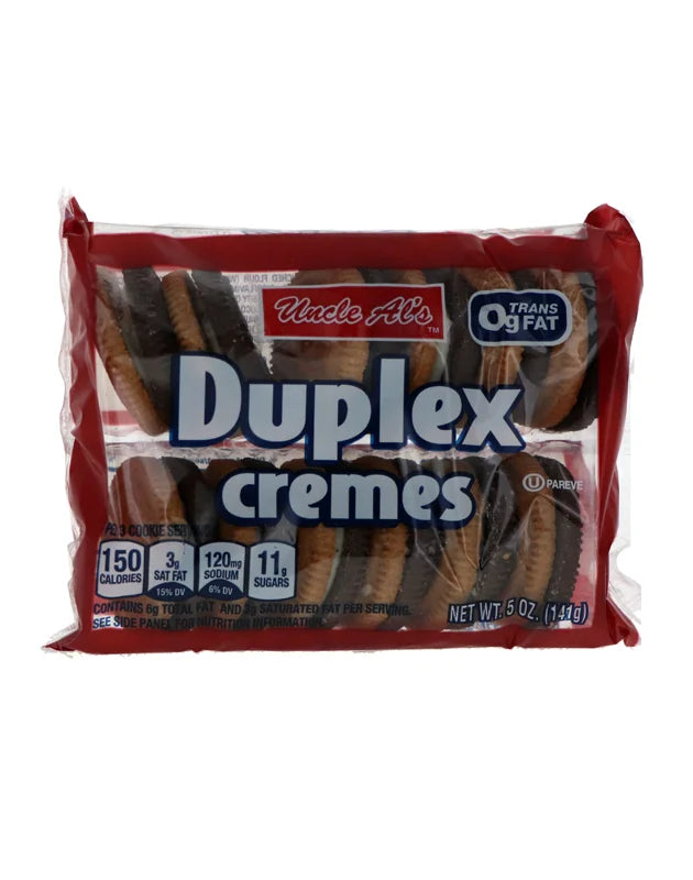 Uncle Al's Duplex Creme Cookies 12 Count - 5 oz image 0