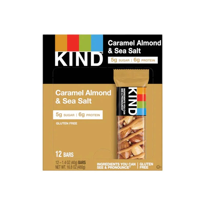 Kind Nuts & Spices Caramel Almond Sea Salt 12 Count - 1.4 oz image 0