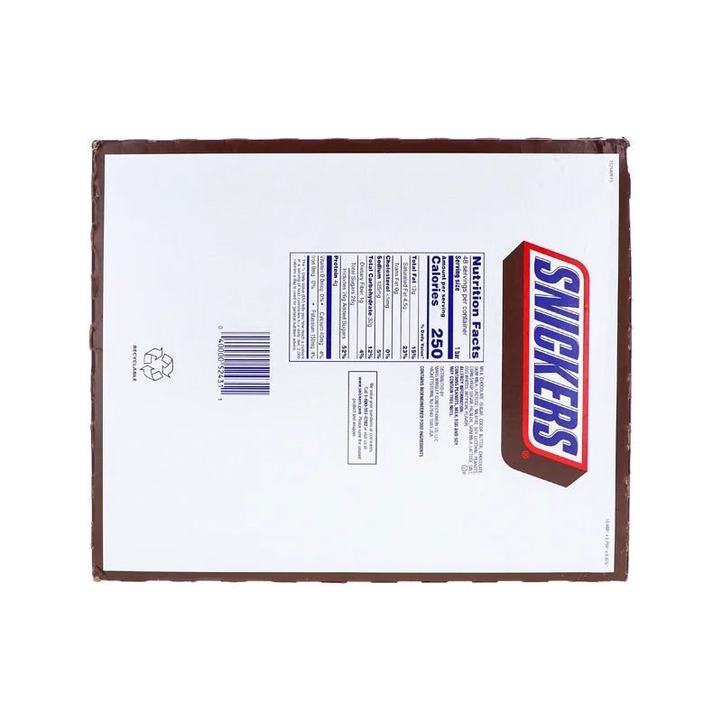 Snickers Chocolate Candy Bars 48 Count - 1.86 oz image 1