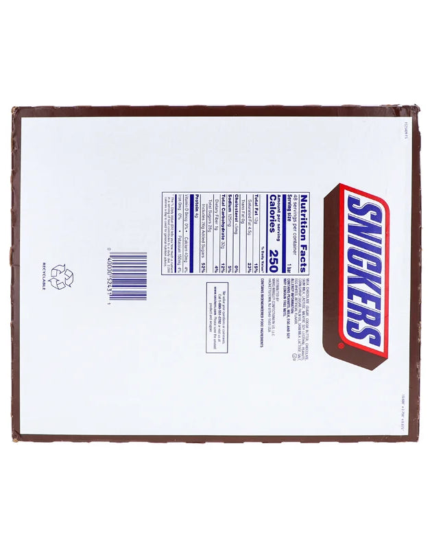 Snickers Chocolate Candy Bars 48 Count - 1.86 oz image 0